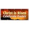 Signmission CHRIST IS RISEN CELEBRATE EASTER BANNER SIGN easter bible celebrate B-120 Christ Is Risen Celebrat - alternate 1